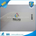 Non transfer white tamper proof VOID security seal sticker